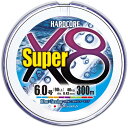 DUEL (デュエル) PEライン 釣り糸 HARDCORE スーパー X8 【 ライン 釣りライン 釣具 高強度 高感度 】 6.0号 300m 5色 H43...