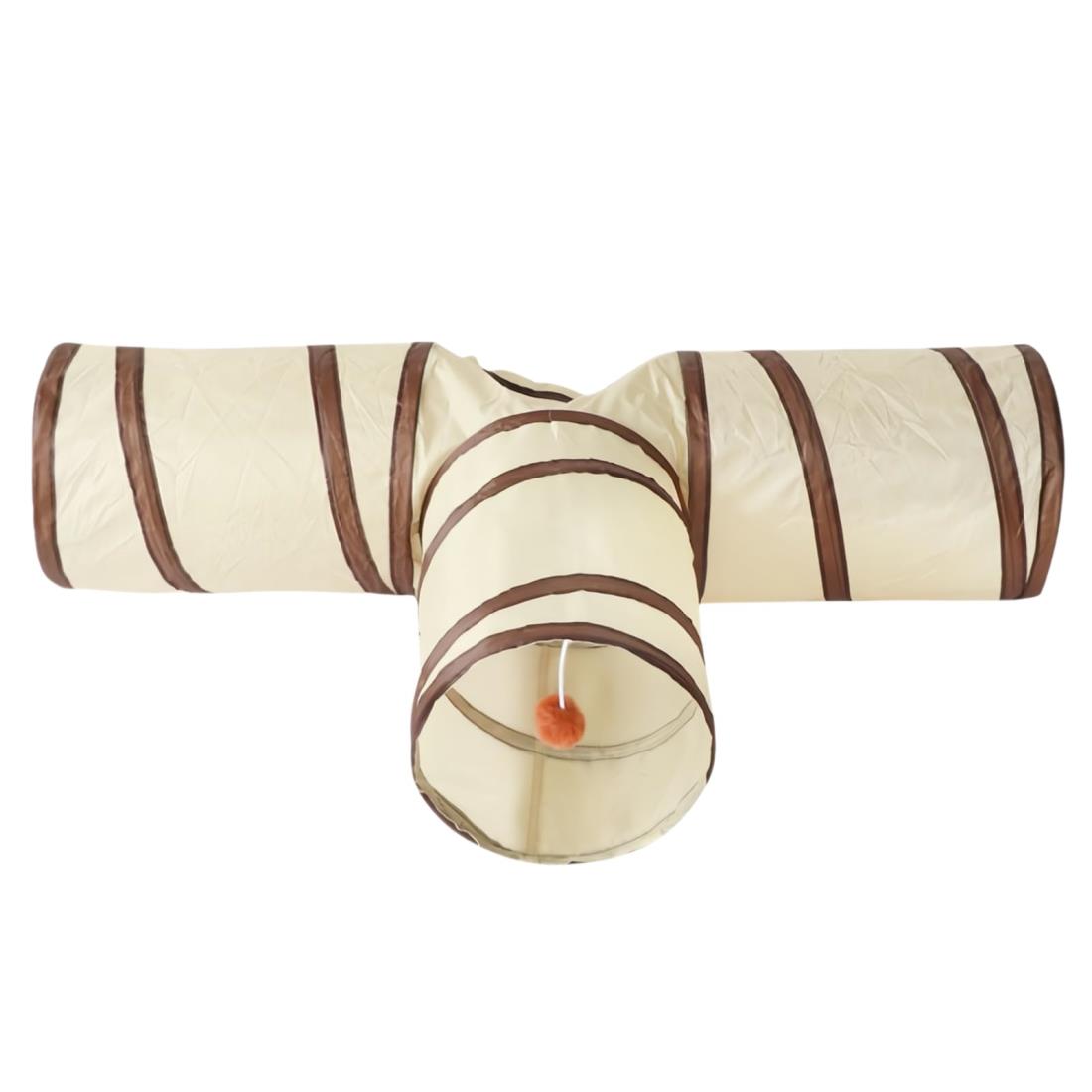 SunStarsPets 猫トンネル トンネル好きペット用おもちゃ 折りたたみ式 キャットトンネル おもちゃボー..