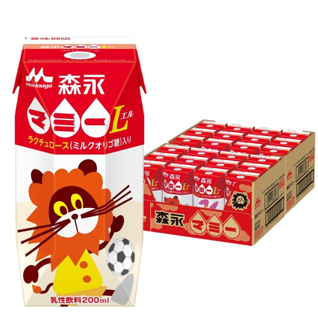 森永乳業 森永 マミー 200ml ラクチュロース ミルクオリゴ糖入り 紙パック 飲料 ドリンク 飲み物 常温..