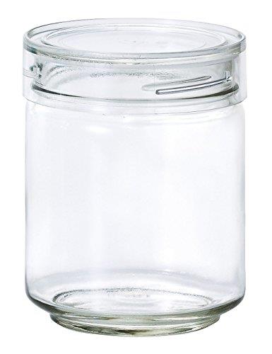 アデリア(ADERIA) CCボトル 750ml クリア 化粧箱入 化粧箱入 日本製 保存容器 ガラス キャニスター 密閉容器 調味料入 瓶 密閉 コーヒー豆 M6631