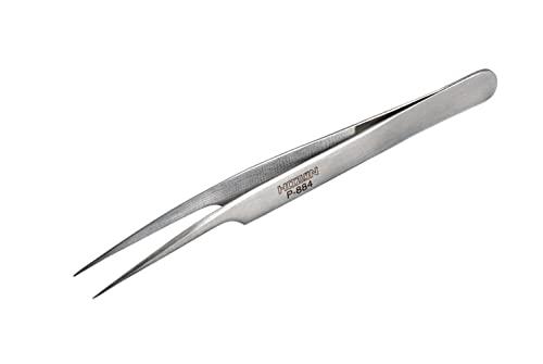 ホーザン(HOZAN) ピンセット 材質:ステンレス 重量:15g 全長:125mm P-884 シルバー