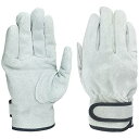 エース 【まとめ買い】3双パック 作業手袋 牛床革手袋 マジックテープ Mサイズ AG441-3P