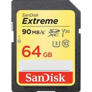 サンディスク SDSDXVE-064G-JNJIP エクストリーム SDカード サンディスク SDSDXVE-064G-JNJIP エクストリーム SDカード