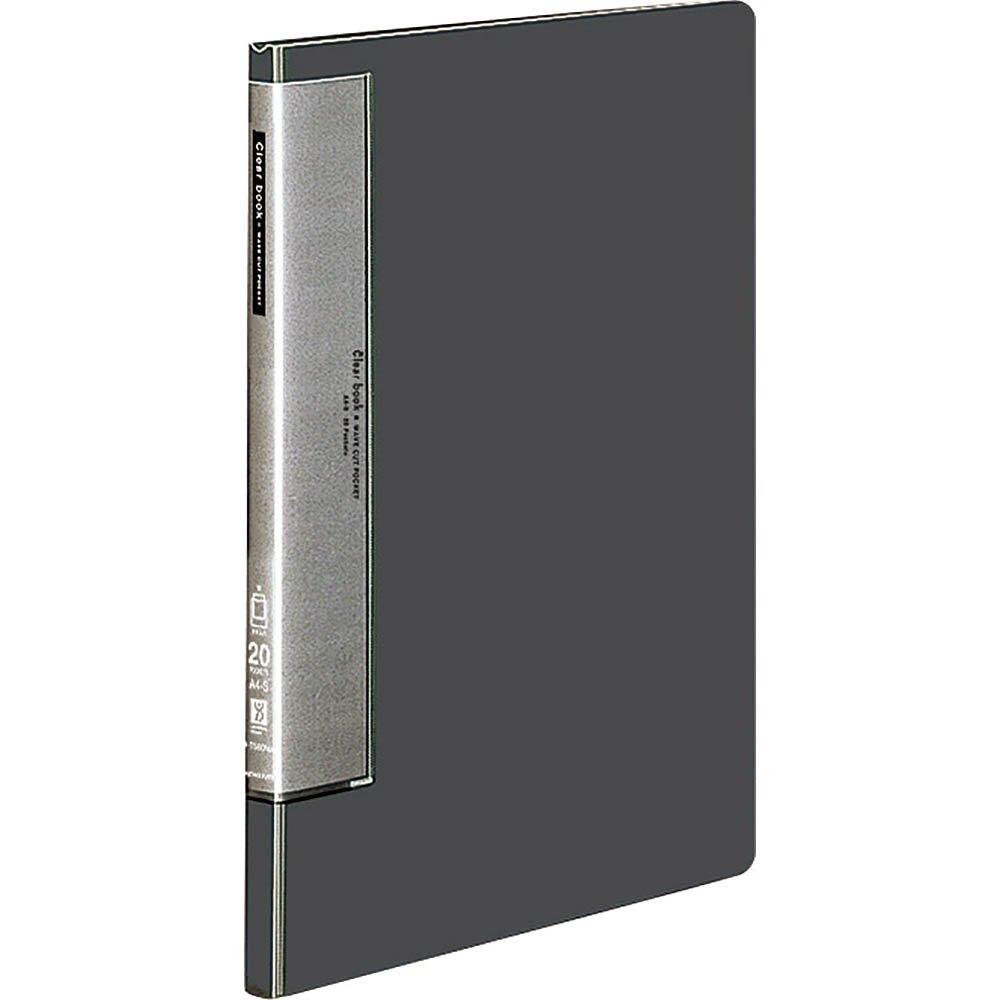 コクヨ ファイル クリヤーブック ウェーブカット 固定式 A4 ラ-T560DM