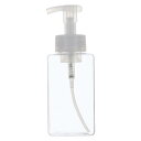 ベストコ(Bestco) シャンプー用ディスペンサー クリア 450ml ネトヨン・レ スクエア 泡 ボトル ND-4342(4)