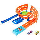 ホットウィール(Hot Wheels) ス パ イ ラ ルレース プレイセット【 ミニカー プレイセット 】ミニカー2台付 【4才~】 HTK17