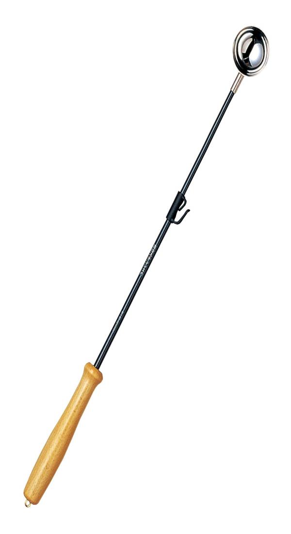 第一精工 撒き餌ひしゃく(柄杓) 遠投ステンレス杓 S 釣り シルバー 全長54cm