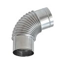 ワーク タフ ストーブ用45度角煙突 work tuff stove 45°Elbow Chimney WTS-H006