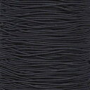 Paracord Planet 2.5mm 1/32、1/16、3/16、5/16、1/8、3/8、5/8、1/4、1/2インチ 弾性バンジーナイロンショックコード クラフトストレッチストリング - さまざまな色 - 10 25 50 & 100フィートの長さ 米国製 ブラック(2)
