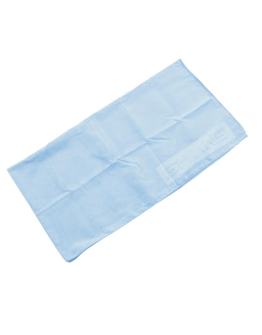 SWANS(スワンズ) スイミング セームタオル 速乾 SA-129 BL ブルー タオル 80×150cm 水泳 プール バスタオルサイズ