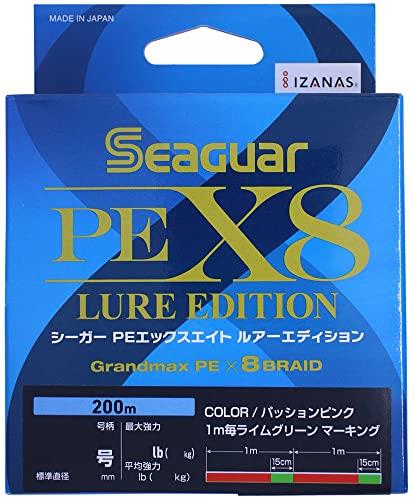 シーガー(Seaguar) ライン PEライン シーガーPEX8 ルアーエディション 釣り用PEライン 200m 2号 パッションピンク シーガー(Seaguar) ライン PEライン シーガーPEX8 ルアーエディション 釣り用PEライン 200m 2号 パッションピンク