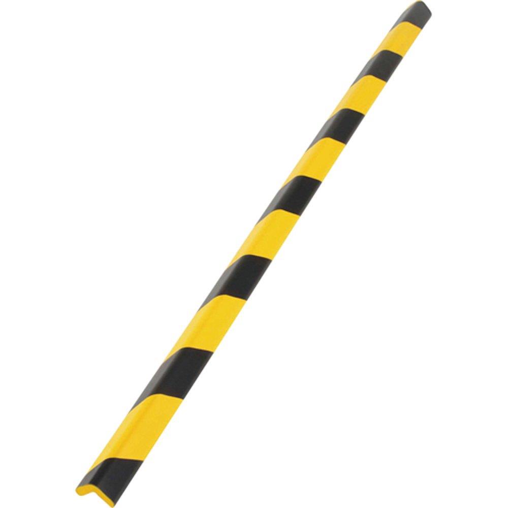 TRUSCO(トラスコ) 安心クッション L字型 小 黒・黄 1本入 TAC-100