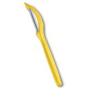 VICTORINOX(ビクトリノックス) ユニバーサルピーラー 切れ味がよい縦型皮むき器 イエ ロー 人間工学に基づいたハンドルでにぎりやすい 食洗機対応 7.6075.8