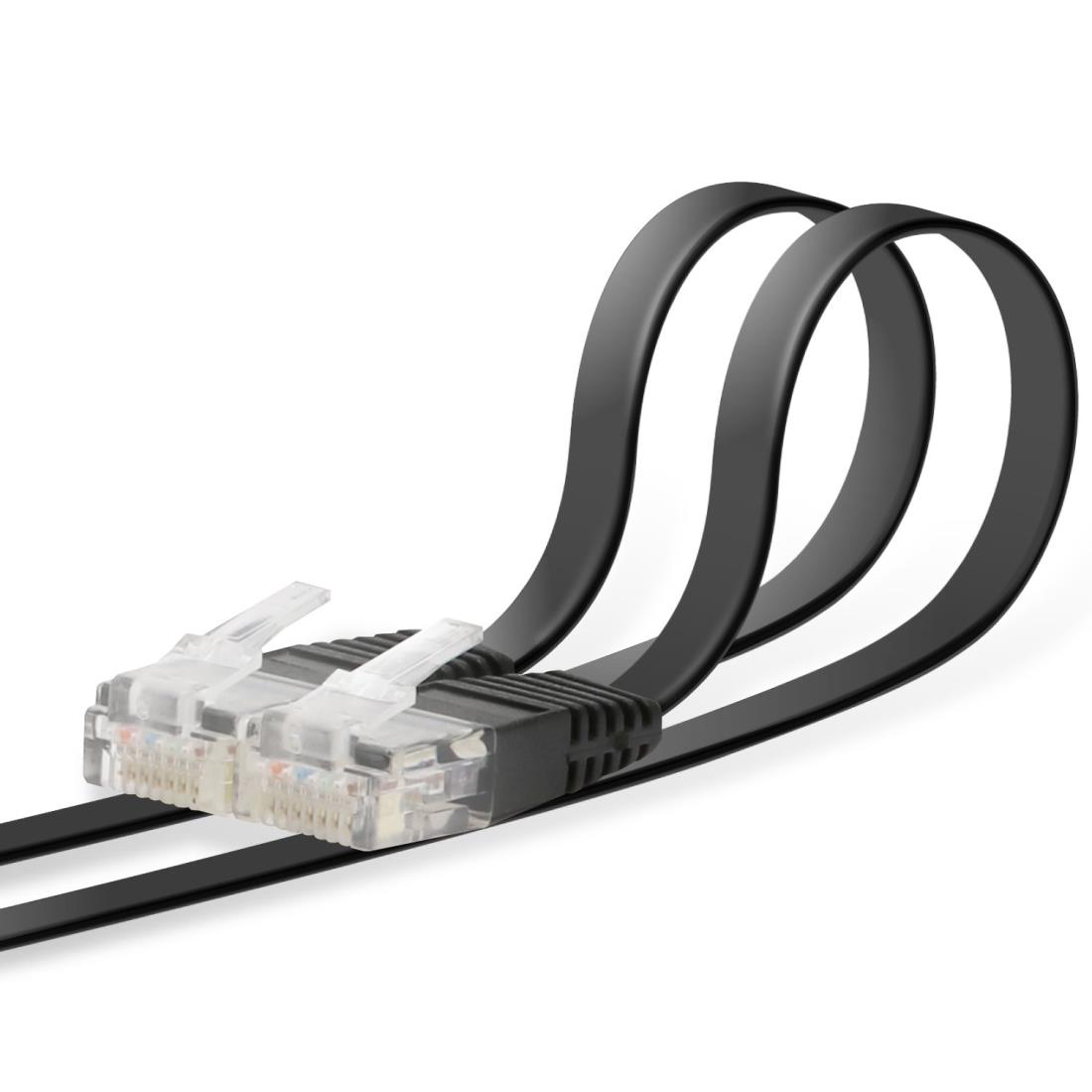 쥳 LAN֥ CAT6 15m ѡեå ֥å LD-GF/BK15