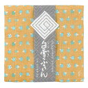 白雪ふきん(Shi rayuki Fukin)友禅ふきん 日本製 きのこ パンプキン 30×40cm 4984196000692