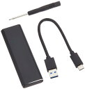 アイネックス USB3.1Gen2対応 M.2 SATA SSDケース HDE-12(2)