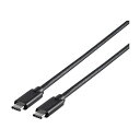 バッファロー BUFFALO USB3.1Gen1ケーブル(CtoC)1.5m ブラック BSUCC31115BK(2)