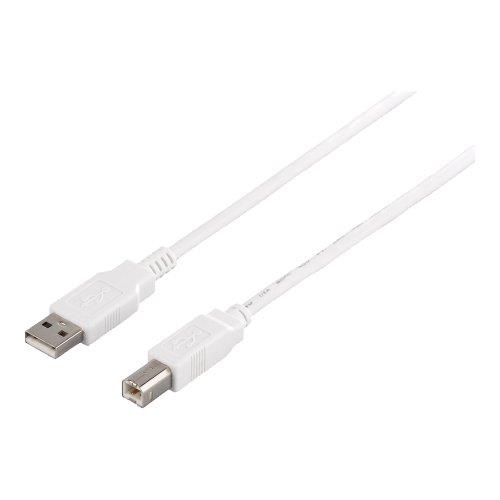 Хåե BUFFALO USB2.0֥ (A to B) 5m ۥ磻 BSUAB250WHA