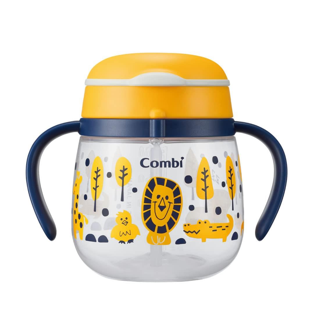 COMBI コンビ ラクマグ 漏れないストロー 240 N らいおん