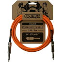 ORANGE CRUSH Instrument Cable 10ft 3m 1/4” Straight CA034 ギターケーブル