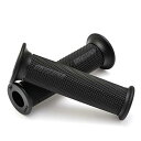 デイトナ(Daytona) グリッピーグリップ バイク用 グリップ ハンドル径Φ22.2用 125mm 2層構造 エンド貫通 GG-D-BASE ブラック 97462
