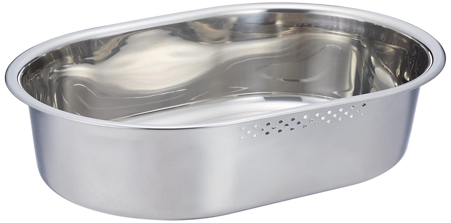 和平フレイズ(Wahei freiz) 洗い桶ゴム足付 小判型 小 水洗い つけ置き洗い SUIグート SUI-6050