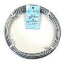ダイドーハント (DAIDOHANT) ( 軟質 ) メッキ針金 鉄 ・ 亜鉛メッキ 太さ #8 4.0 mm x 長さ 10m 53001