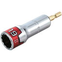 京都機械工具(KTC) インパクトドライバ用ソケットビット BZP63-19W サイズ:19mm(3)