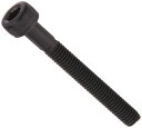 TRUSCO(トラスコ) 六角穴付ボルト 黒染め半ネジ サイズM3×25 45本入 B30-0325