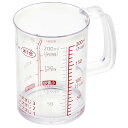 貝印 KAI 計量カップ Kai Ho use Select プラスチック 200ml 日本製 DL6316