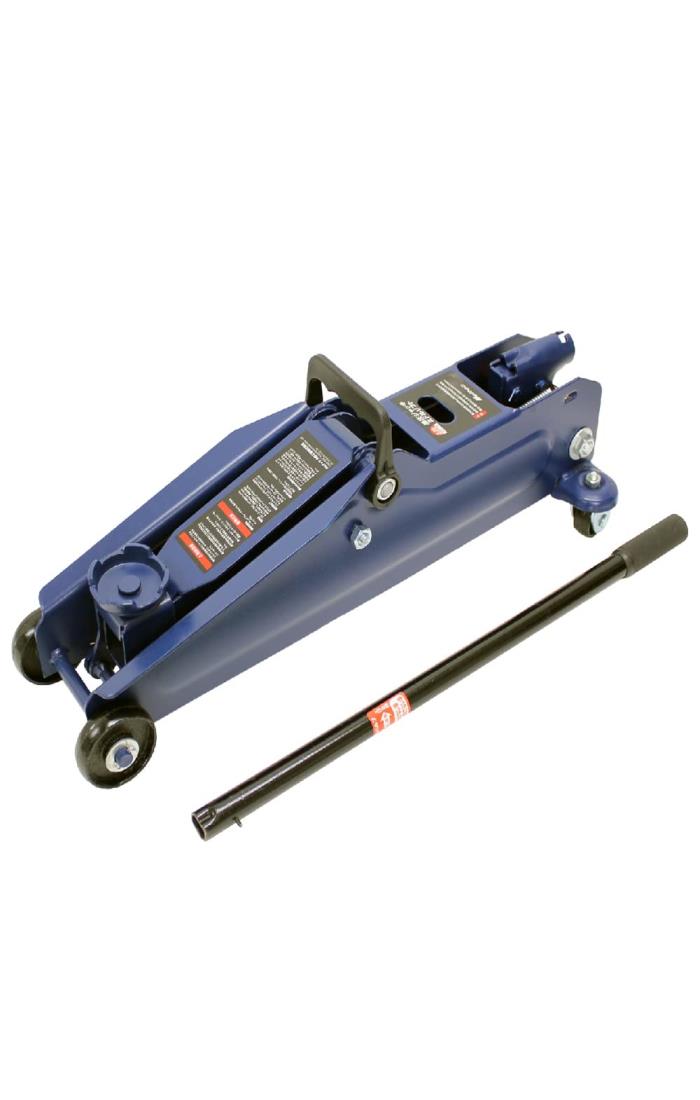 メルテック 車用 油圧フロアージャッキ 2.25t ミドルリフト 最高値/最低値 410/133mm ジャッキタッチメント付 Meltec FA-23