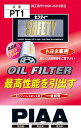 PIAA オイルフィルター オイルエレメント 《当社独自開発のスモールワイドプリーツ採用》 1個入 トヨタ車用 クラウン・ハイエース・マークII_他 PT1
