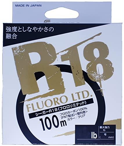 シーガー(Seaguar) ライン シーガー R-18フロロリミテッド 100m 16lb 透明