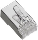 エレコム STP RJ45コネクタ 10個入り LD-SRJ45T10