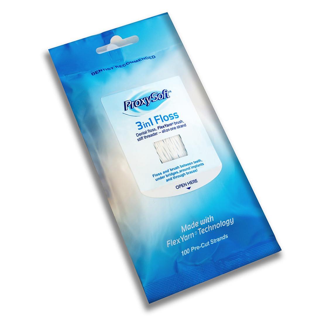プロキシソフト(ソートン) 3in1フロス 100本入り(4)