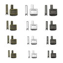 ファスナー 修理 部品 ラッチ スライダー ジッパー修理キット ファスナー 下止め ファスナー 蝶棒 ジッパー交換キット ジッパー ストッパー ジッパー修理 ジッパー挿入ピン ファスナー オープンエンドジッパーストッパー 3色 4サイズ 12セット #3 #5 #8 #10