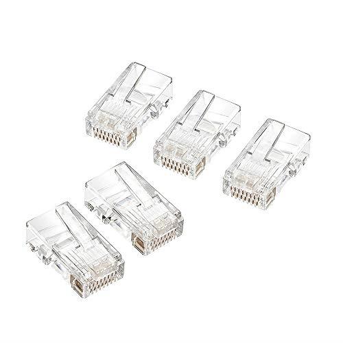 サンワサプライ RJ-45コネクタ(より線用) 10個入り ADT-RJ45-10N