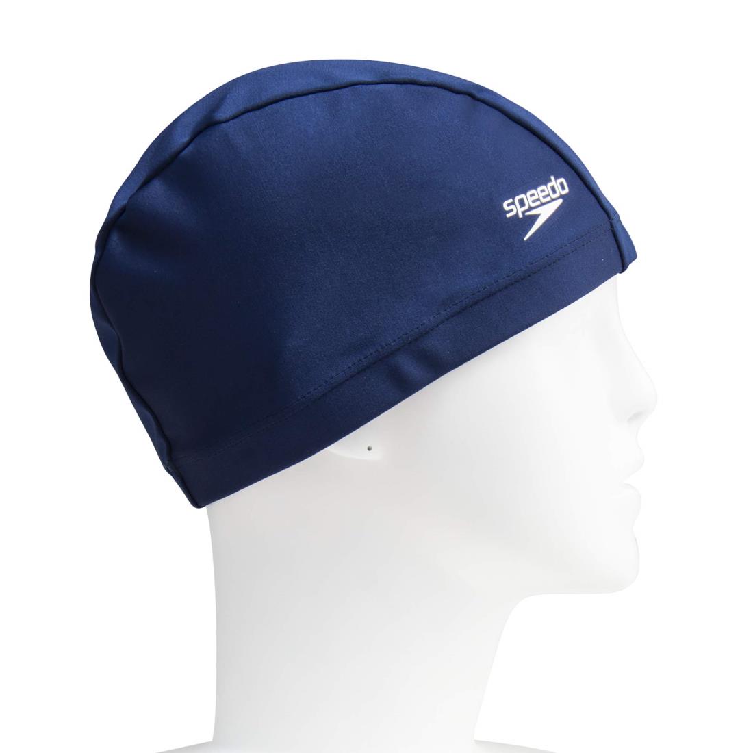 Speedo(スピード) スイムキャップ Tricot Cap Wide トリコットキャップ ワイド 水泳 ユニセ ックス SE12071 ネイビーブルー FREE