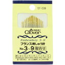 クロバー(Clover) フランス刺しゅう針 No.3~9 57-039(3)