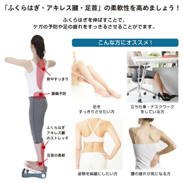 【スーパータイムセール/8月1日0時〜9日2時迄】【基本送料無料】アルインコ直営店 ALINCOEXG221/ふくらはぎ いい感じ!筋トレ ストレッチ ふともも ふくらはぎダイエット トレーニング 膝の裏伸ばし自宅 ボディメンテナンス ストレス発散