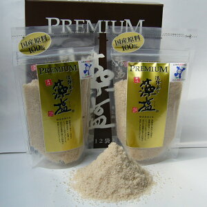 2個【メール便送料無料】淡路島 藻塩 プレミアム 80g×2【【藻塩/淡路島/80g×2】【創業339年・プレミアム・兵庫県認証食品】(淡路産 塩 食塩 高級塩 お塩 兵庫県 お土産 ふりかけ おにぎり 国産 調味料 淡路 ギフト プレゼント グルメ お取り寄せグルメ お取り寄せ 食品)