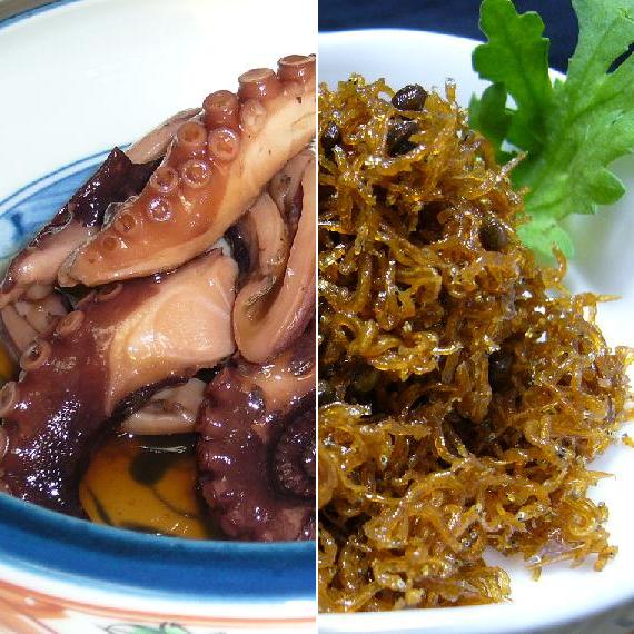 【明石蛸 旨煮 100g 淡路島 ちりめん山椒 100g】限定復活!!明石蛸うま煮100g(やわらか煮)と 淡路島ちりめん山椒100g(タコ たこ しらす じゃこ 淡路産 兵庫県 お土産 ご飯の友 真ダコ お取り寄せグルメ おにぎりの具 おつまみ たこ煮 お取り寄せグルメ お惣菜 お取り寄せ)のサムネイル