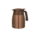 サーモス ステンレスポット 1L ブラウンゴールド TTB-1001 キッチン用品・食器・調理器具 日用雑貨・キッチン用品 急須・ポット・鉄瓶