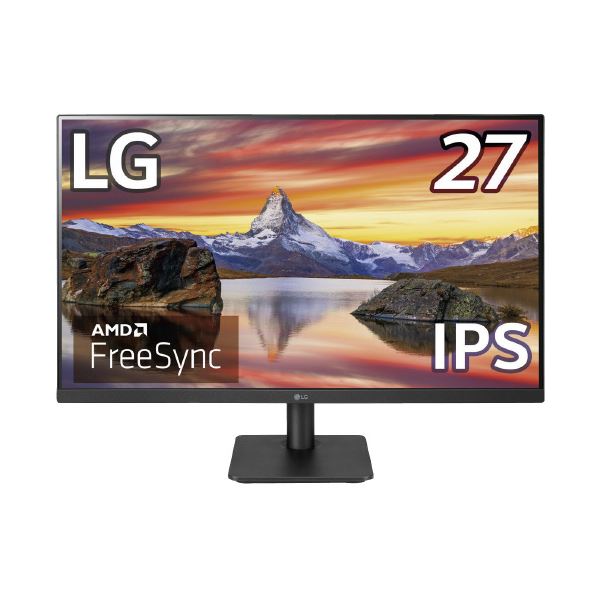 LG 液晶モニター 27型 27MP400-B AV デジタル デジタル家電 PC PC周辺機器 PCアクセサリー PCサプライ・消耗品 家電 パソコン・周辺機器 液晶モニター