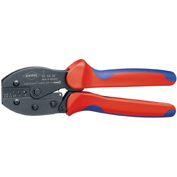 KNIPEX クニペックス 圧着ペンチ コンフォート 全長220mm 9752-38