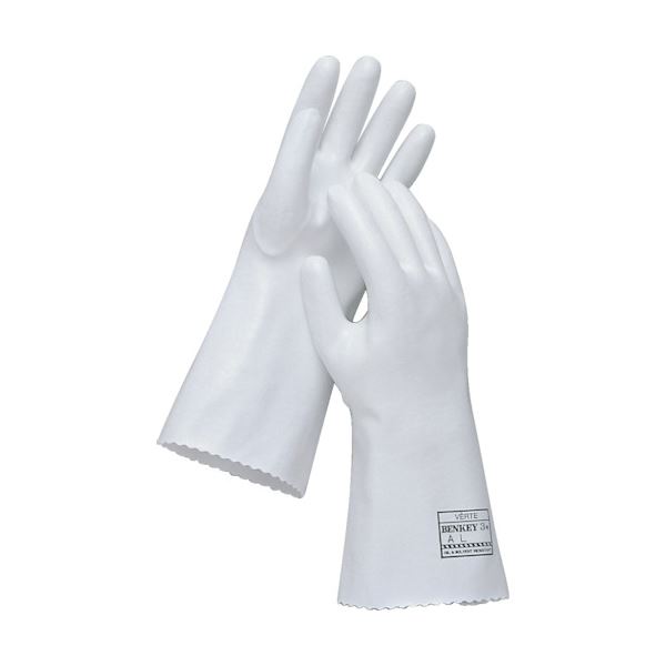 ミドリ安全耐薬品用手袋 ベンケイ3号A Mサイズ BENKEY-NO3A-M 1双 （ 掃除用品 文房具・事務用品 生活雑貨 オフィス用品 日用品雑貨 日用消耗品 文房具 お掃除 ）