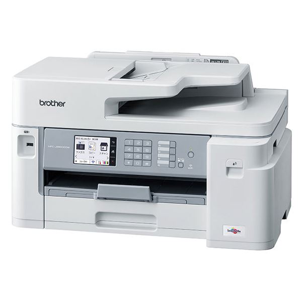 【BROTHER ブラザー工業】 事務用品 文具 プリンター機器 ブラザー工業 大容量ファーストタンク A3インクジェット複合機 (FAX / ADF / 30万ページ耐久 / 自動両面) MFC-J5800CDW