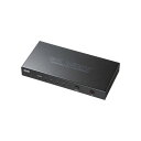サンワサプライ 8K対応HDMI切替器 4入力1出力 Type-C入力対応 リモコン付き ブラック SW-HDR8K41RC