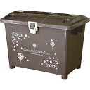 平和工業 ガーデンコンテナ 70L ブラウン ( 掃除用品 文房具・事務用品 生活雑貨 オフィス用品 日用品雑貨 日用消耗品 文房具 お掃除 )(3)