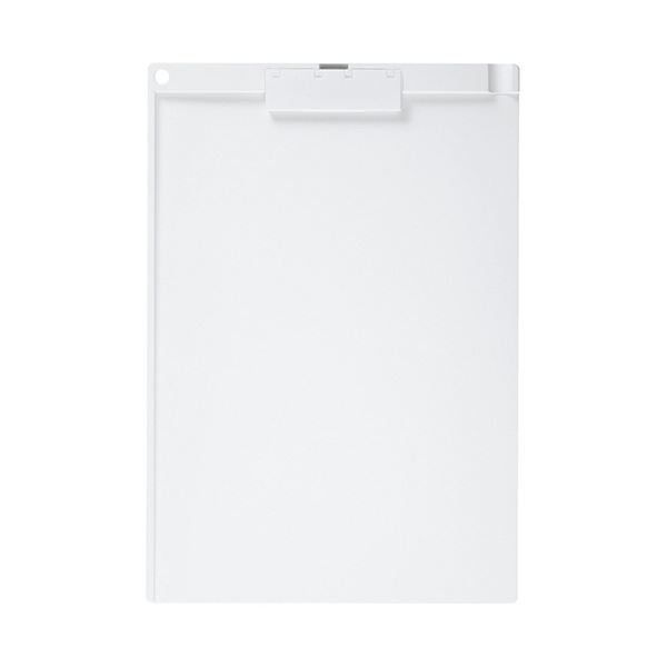 【KOKUYO】 コクヨ 事務用品 KOKUYO クリップボード （薄型・静音クリップ） A4タテ ホワイト ヨハ-US78W 1枚 【×10セット】 【 まとめ買い お買い得 業務用 割引 オフィス用品 文房具 事務用品】 ファイル・バインダー クリップボード・クリップファイル